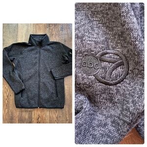 FOSSA Apparel zipper unisex sweatshirt, ABC CHANNEL 7, swag, size M